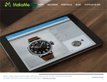 Tablet Screenshot of makemeapp.it